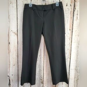 The Limited Women's Size 4 Drew Fit‎ Cropped Black Career Dress Pants Slacks EUC